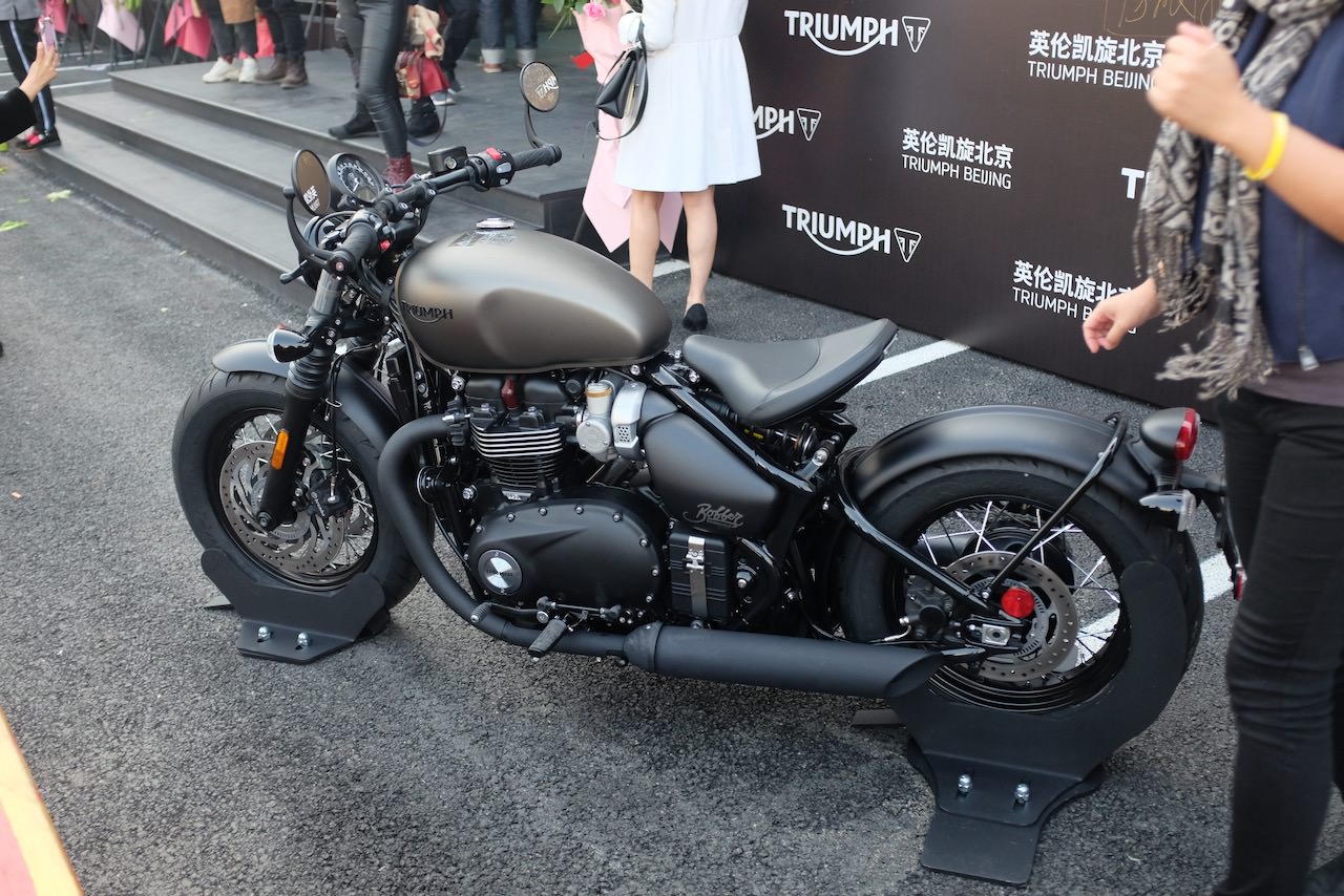 2019 英伦凯旋Triumph北京金港店开业典礼 -  Bonneville Bobber 